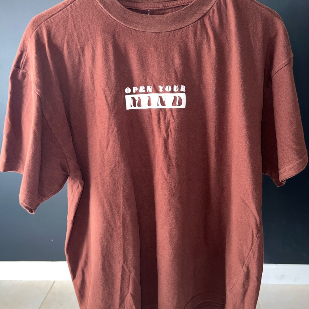 Brown Graphic T-Shirt